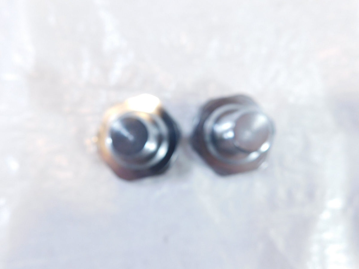 Harley Davidson Road King Dyna Softail Wide Glide 41mm Front Fork Tube Plug Caps