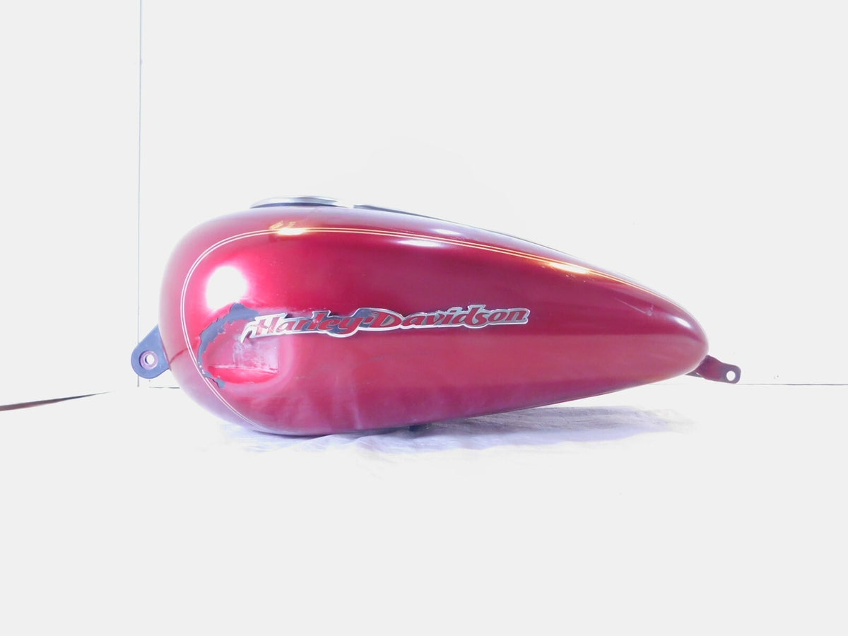 Harley Davidson Sportster 883 & 1200 Custom & Low Red 4.5 Gallon Fuel Gas Tank - C3 Cycle