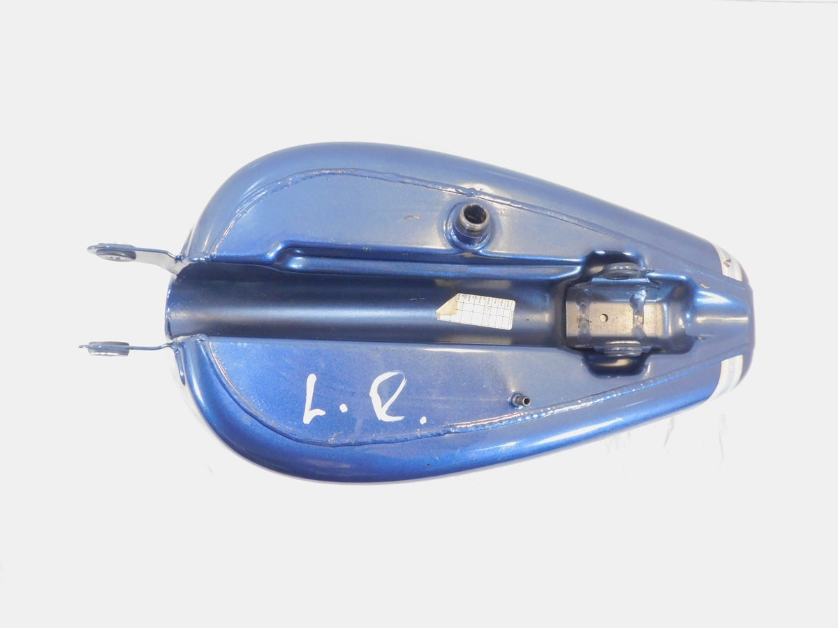 Harley Davidson Sportster 883 & 1200 Blue 100 Anniversary Fuel Gas Tank - C3 Cycle