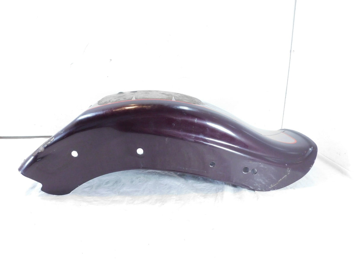 2006-2015 Harley Davidson Softail Night Train Silver & Burgundy Rear Fender - C3 Cycle