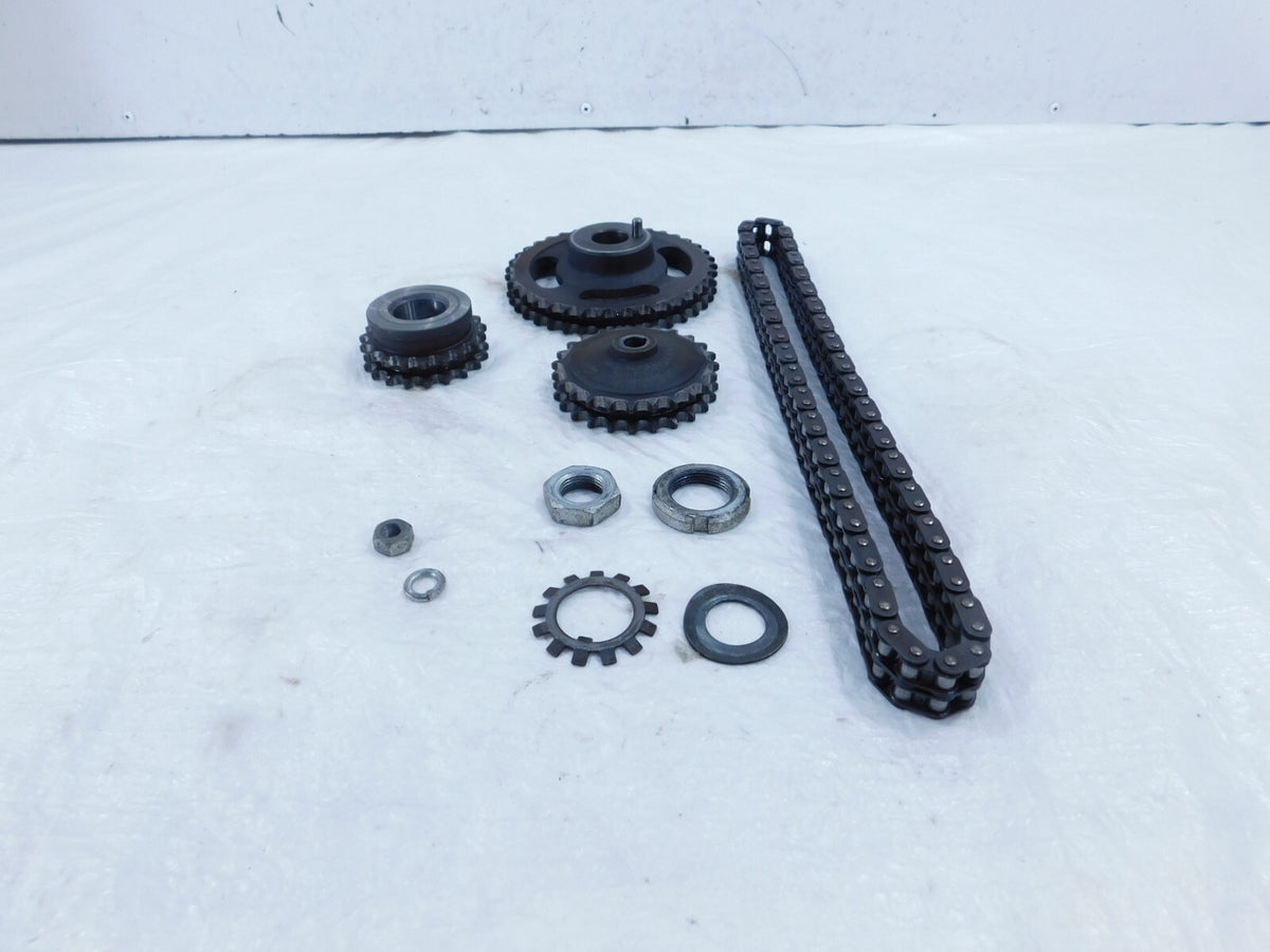 1976 Moto Guzzi Convert V1000 Engine Camshaft Cam Timing Sprocket Gears & Chain - C3 Cycle