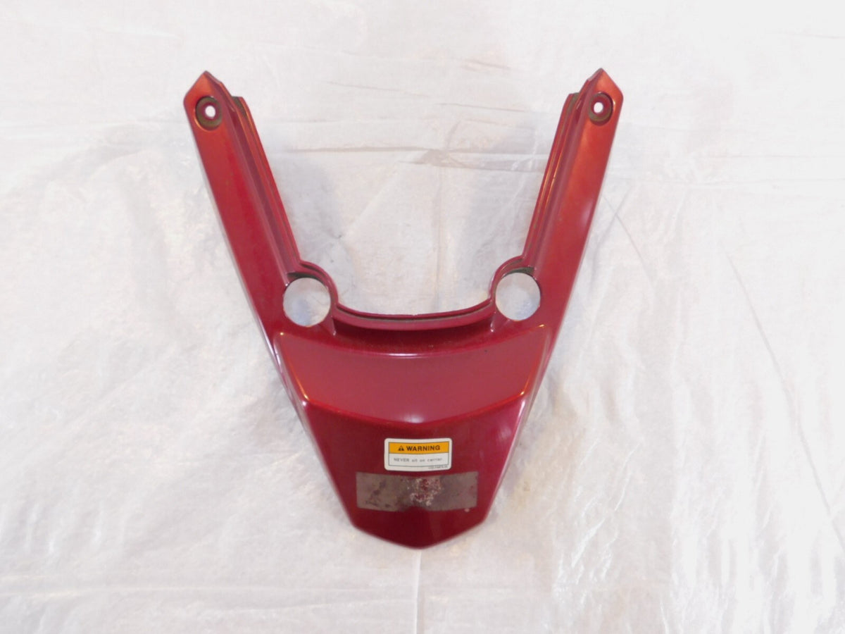 2012-2019 Yamaha YW50 Zuma 50 50F 50FX Red Rear Seat Cowling Tail Fairing Cowl - C3 Cycle