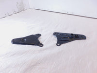 92-93 BMW K1100LT K1100RS Left/Right Footrest Foot Peg Mount Bracket Stay Plates - C3 Cycle