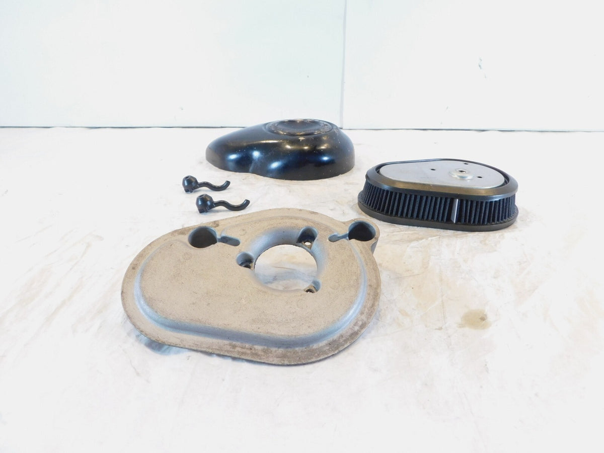 Harley Davidson Dyna Low Rider & Street Bob Black Air Intake Cleaner Cover - C3 Cycle