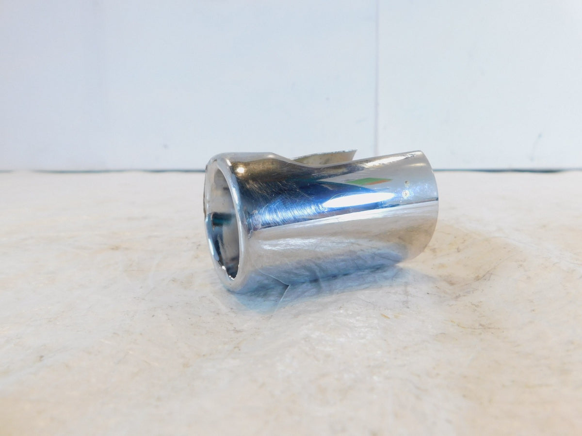 Harley Dyna Low RIder Wide & Super Glide Chrome Rear Shock Absorber Bolt Cover - C3 Cycle