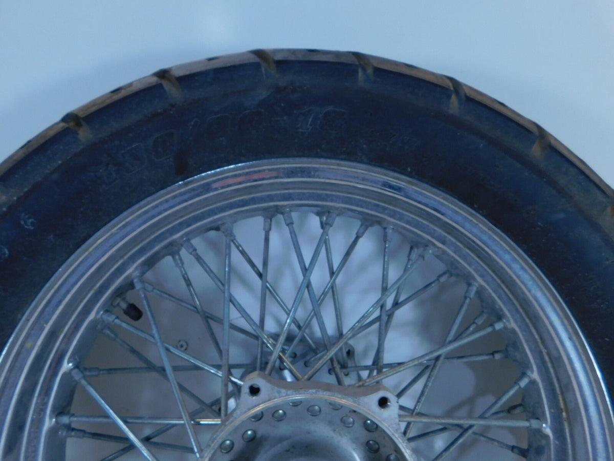 1999-2010 Yamaha XV1600 XV1700 Road Star Silverado Spoked Front Wheel Rim & Tire