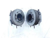 1976 76 Moto Guzzi Convert I V1000 Left/Right Cylinder Heads w/ Valves & Covers - C3 Cycle