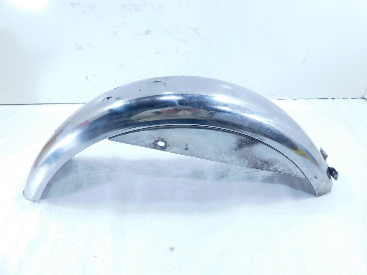 1976 76 Moto Guzzi Convert I V1000 Chrome Rear Wheel Fender Mudguard Cover - C3 Cycle