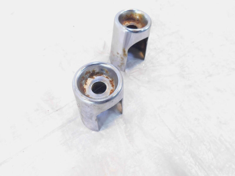 Harley Dyna Wide & Super Glide Low Rider Chrome Rear Shock Absorber Bolt Covers