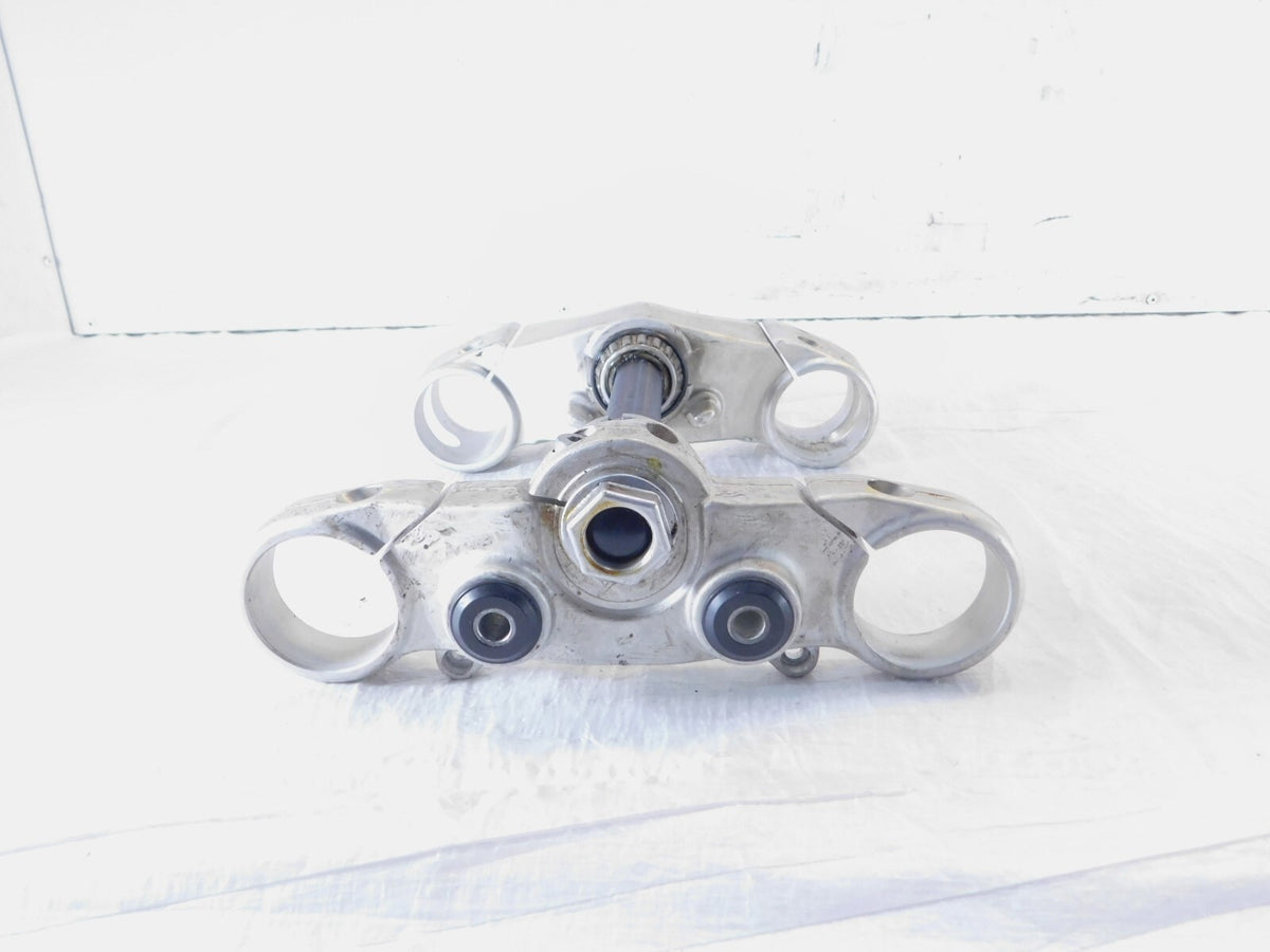 11-16 Aprilia Shiver 750 SL750 Front Fork Upper/Lower Triple Trees Steering Stem - C3 Cycle