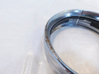 Harley Touring Electra Glide & Softail Passing Fog Light Lamp Chrome Trim Ring