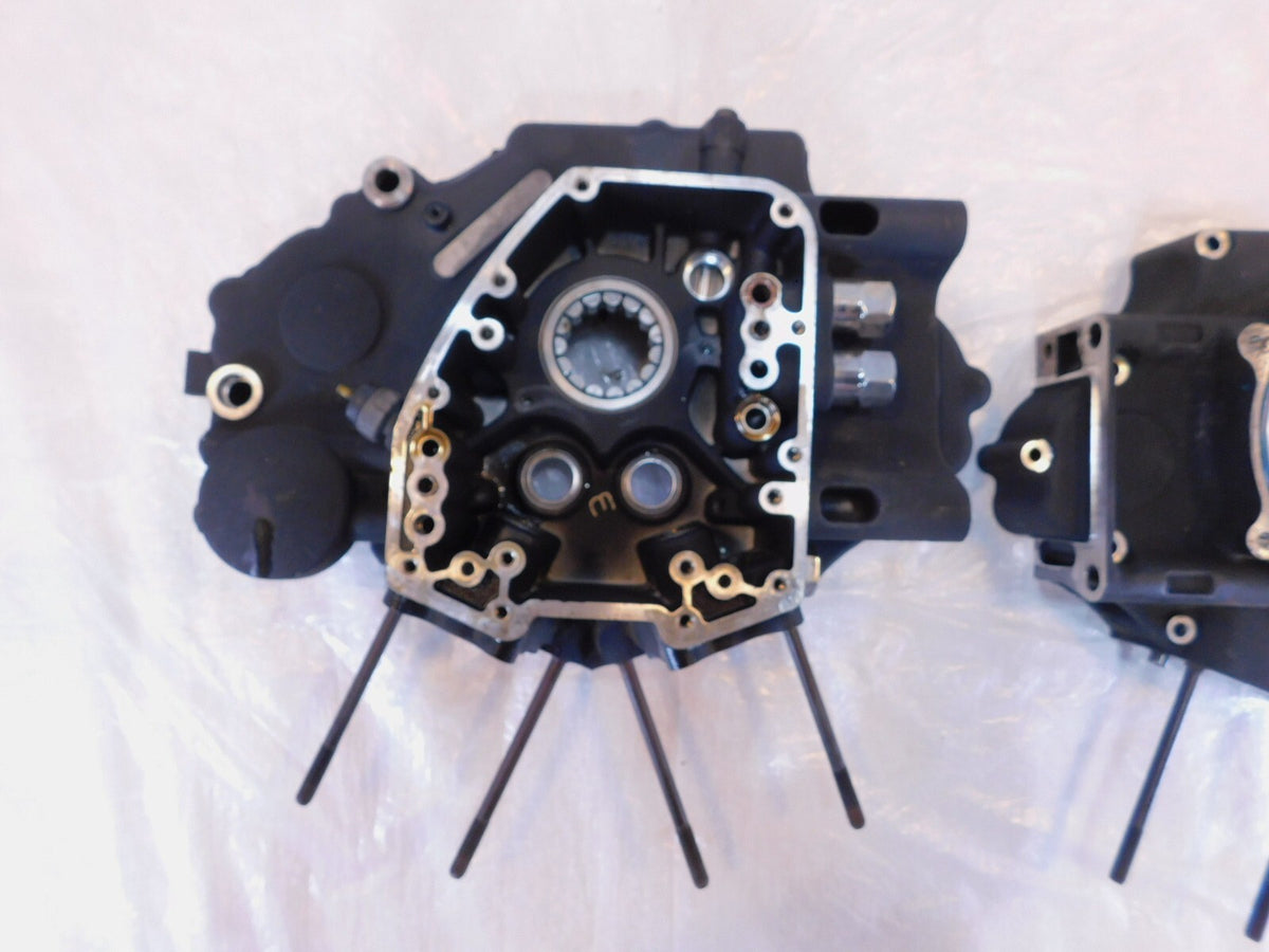 Harley Davidson Softail Heritage Classic Black Twin Cam Crankcase Crank Cases - C3 Cycle
