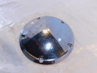 Harley Davidson Twin Cam Softail & Dyna Left Engine Chrome Derby Clutch Cover - C3 Cycle