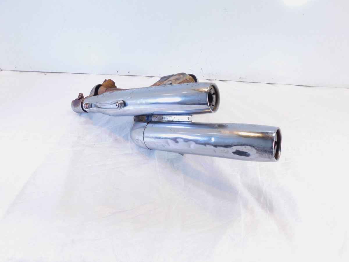 1984-99 Yamaha Virago 1000 1100 XV1000 XV1100 Exhaust Muffler Pipe Can Silencer - C3 Cycle