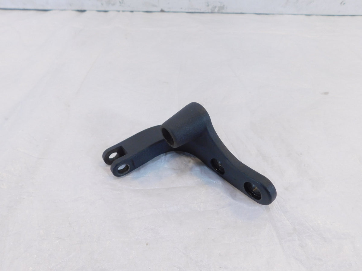 Harley Davidson Dyna FXDWG Wide Glide Black Left Forward Controls Mount Bracket - C3 Cycle