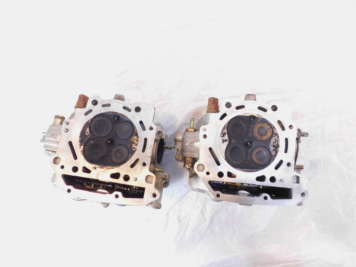 01-07 Aprilia Caponord 1000 ETV1000 Front & Rear Engine Motor Cylinder Heads - C3 Cycle