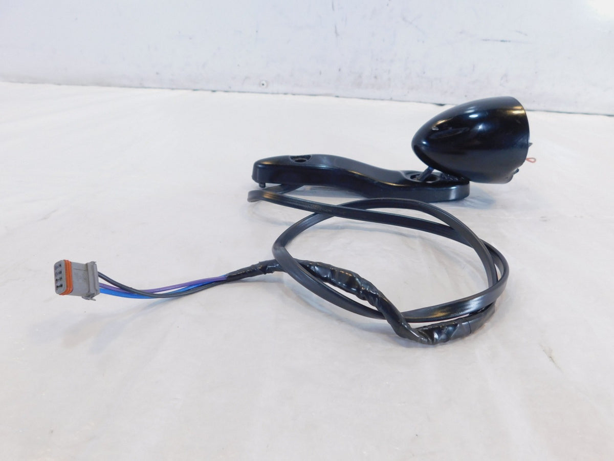 Harley Davidson Softail Slim Street Fat Bob Left Rear Turn Signal w/ Bracket - C3 Cycle