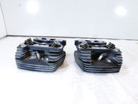 Harley Davidson Touring Softail & Dyna Black Cylinder Heads w/ Springs & Valves - C3 Cycle