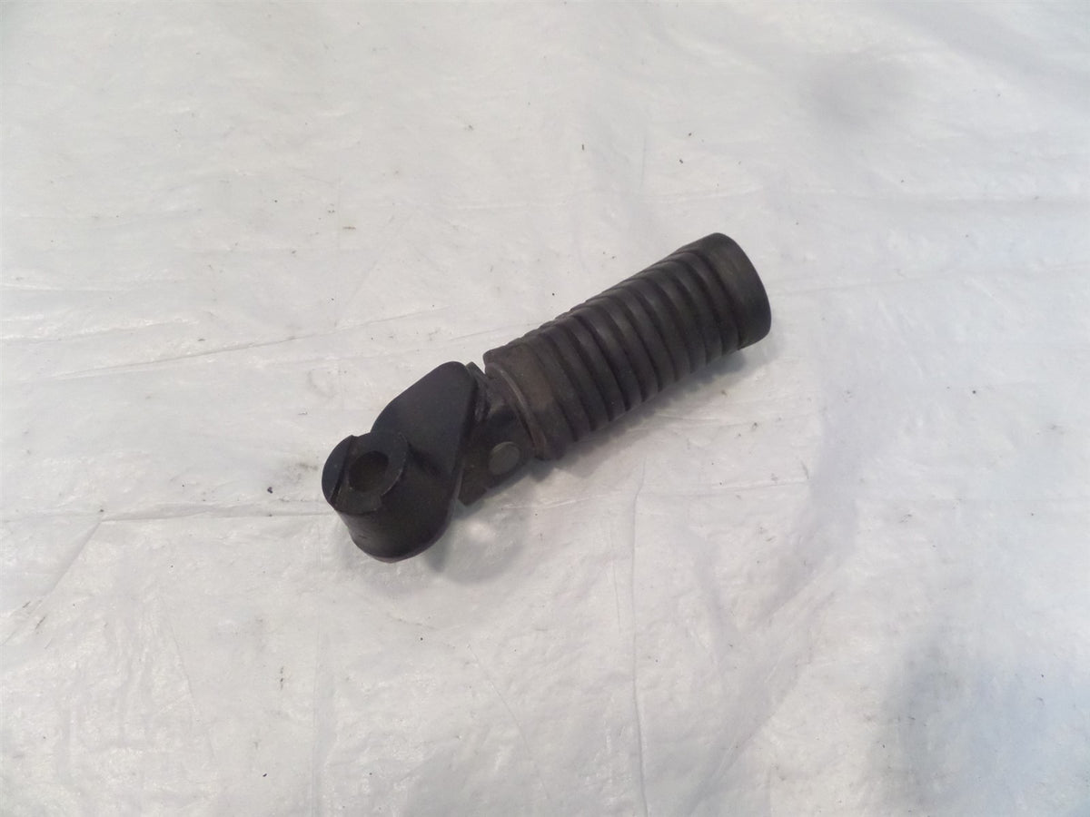 Kawasaki KZ400 & KZ440 LTD Front Left Rider Footpeg Footrest & Mount Bracket - C3 Cycle