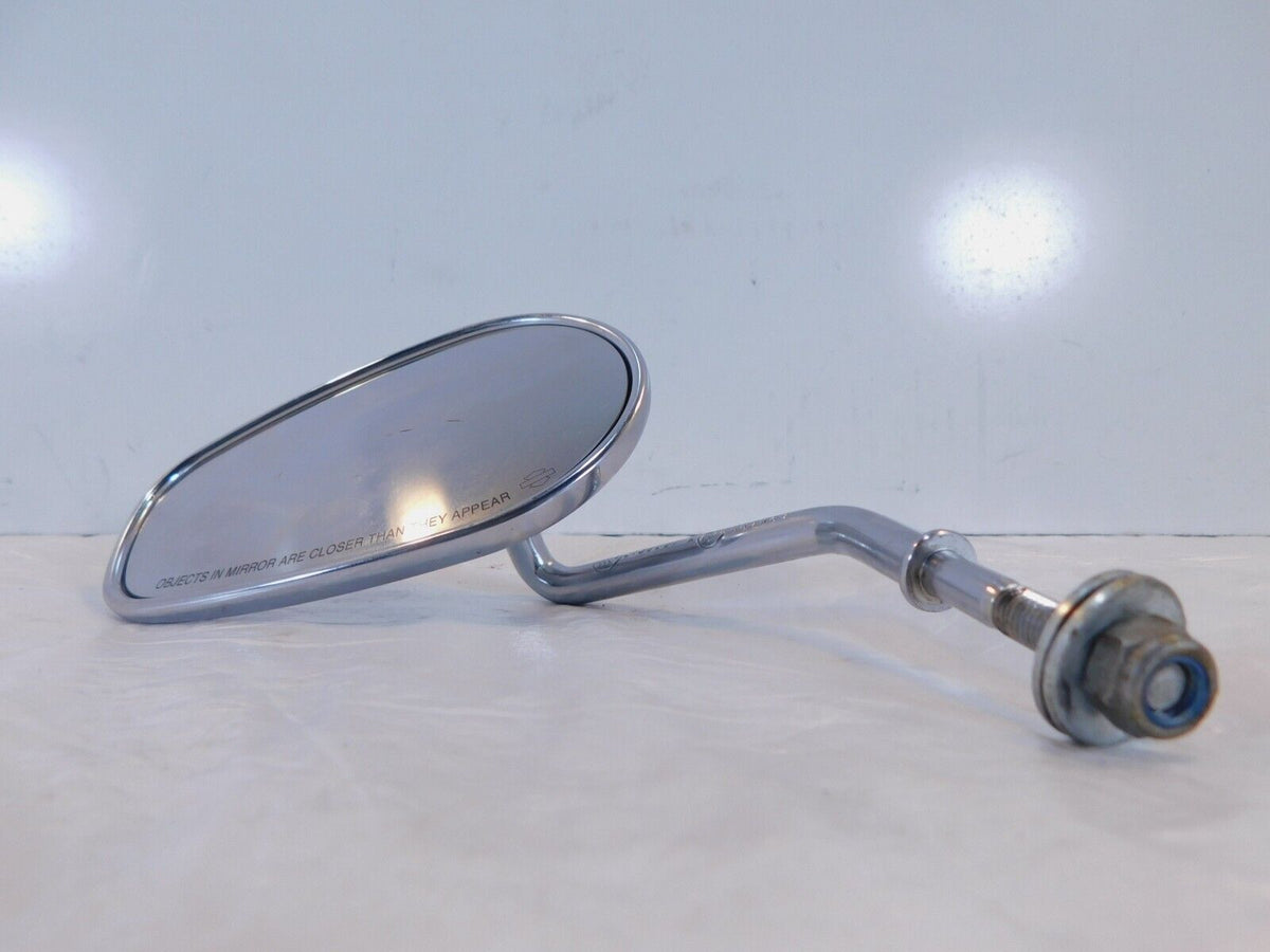 Chrome Harley Davidson FXR & Softail & Dyna & Sportster Left Rear View Mirror - C3 Cycle