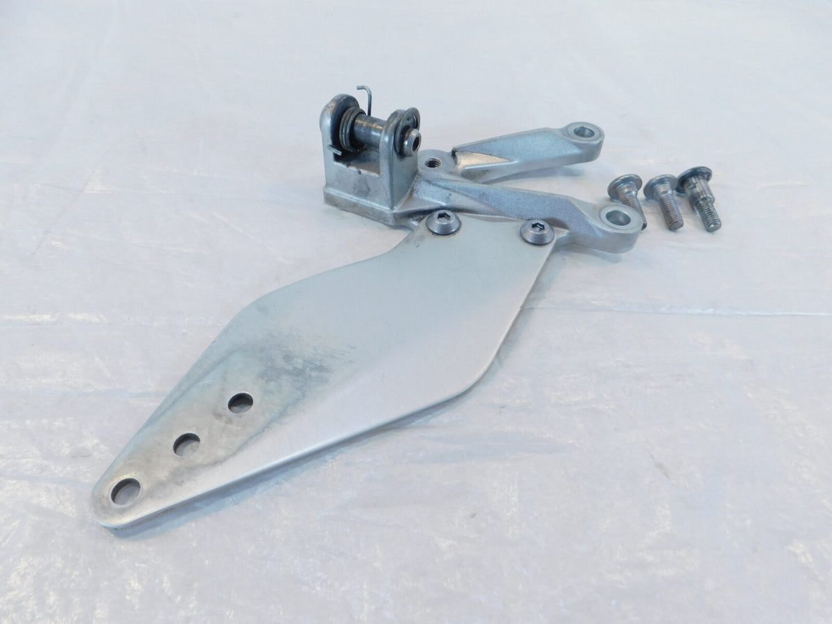 2007-2010 Kawasaki Ninja ZX-10R ZX1000 Left Footrest Foot Peg Bracket Mount Stay - C3 Cycle