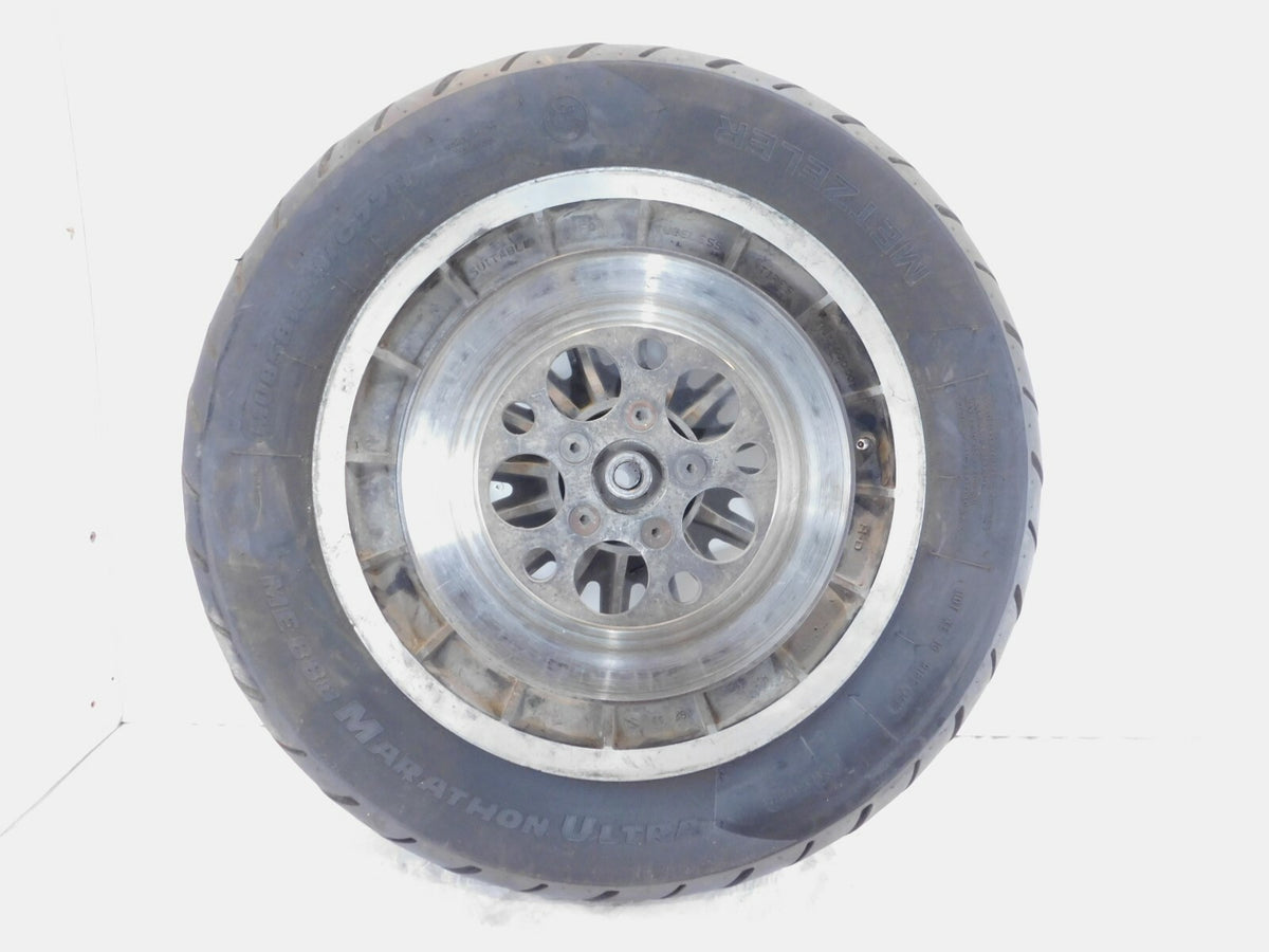 1982-1984 Harley Davidson Electra Glide Classic Rear Wheel Rim & Tire for Repair - C3 Cycle