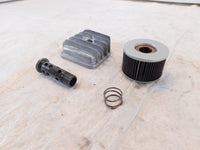 86-87 Honda Rebel 450 CMX450C Engine Motor Oil Case Cover w/ Filter Element - C3 Cycle