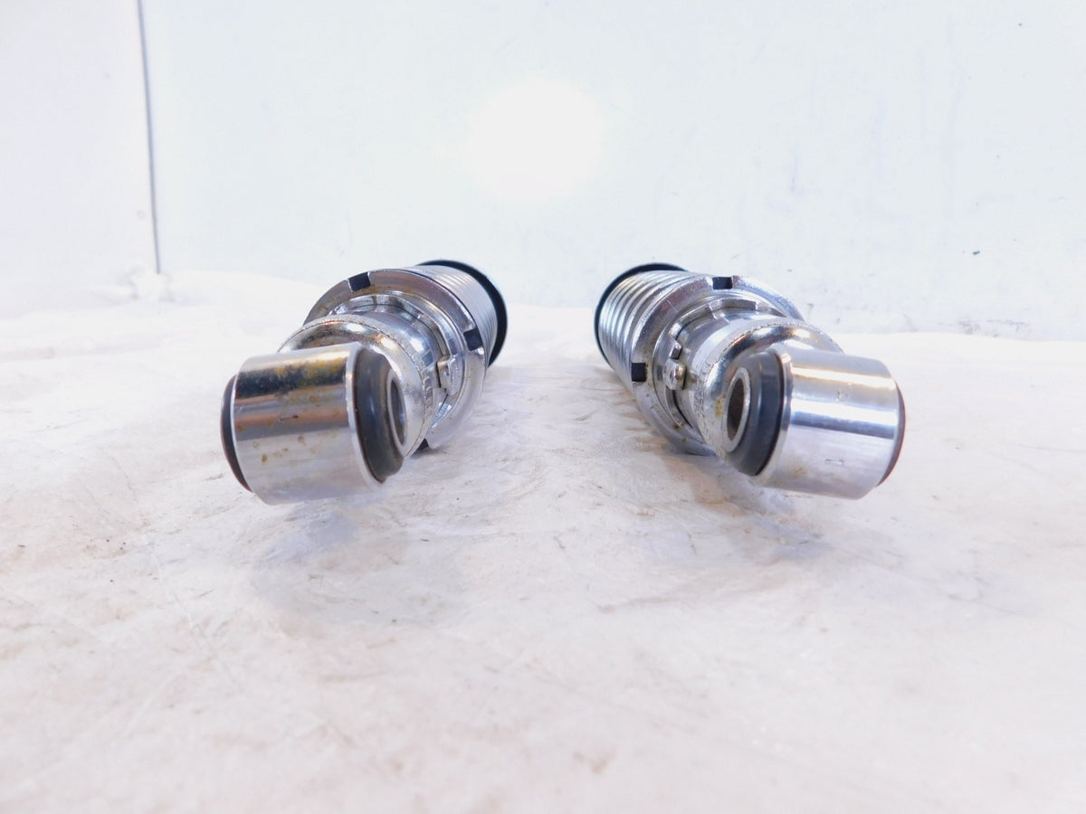 2007-2010 Harley Davidson Sportster 883 & 1200 Low Chrome Rear Shock Absorbers - C3 Cycle