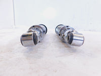 2007-2010 Harley Davidson Sportster 883 & 1200 Low Chrome Rear Shock Absorbers - C3 Cycle
