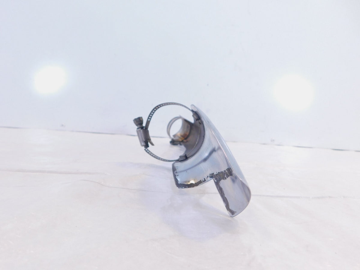 83-84 Harley Davidson Electra Glide Rear Left Exhaust Header Pipe Cover Shield - C3 Cycle