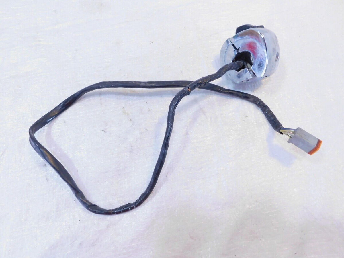 Harley Chrome  Softail Dyna Sportster Left Handlebar Horn Turn Signal Switches - C3 Cycle