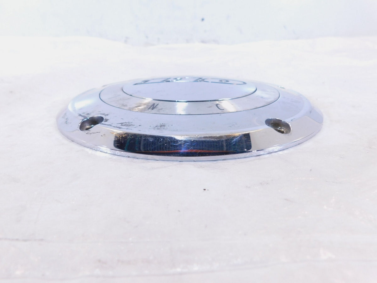 Harley Davidson Twin Cam 110 Softail Dyna Left Engine Chrome Derby Clutch Cover - C3 Cycle