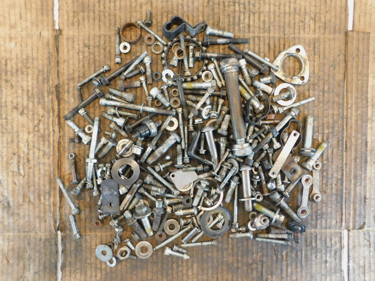 06 Harley Davidson Sportster XL1200C Custom Nuts Bolts Brackets Parts Box Lot - C3 Cycle