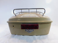 1984 84 Harley Davidson Tour & Electra Glide Tan Luggage Top Box Case & Lid - C3 Cycle