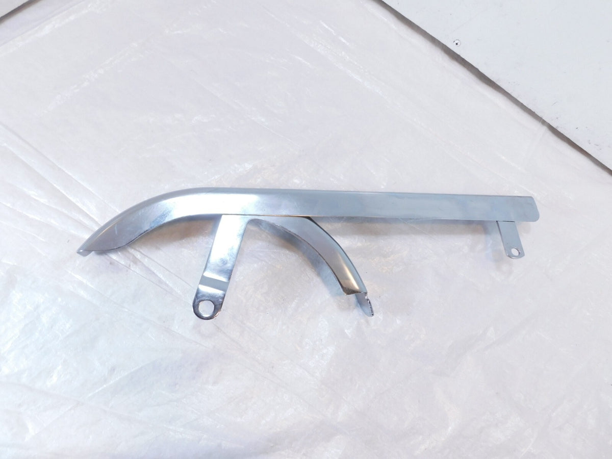 Harley Davidson Sportster 883 & 1200 Top Chrome Rear Belt Guard Debris Deflector - C3 Cycle