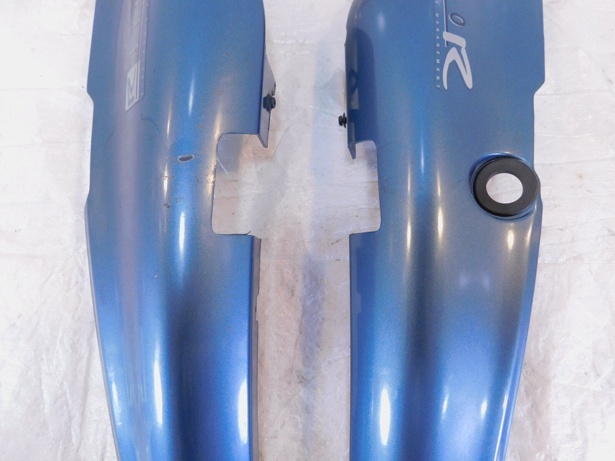 BMW R850R & R1100R Blue Left &  Right Tail Section Trim Fairing Cowling Covers - C3 Cycle