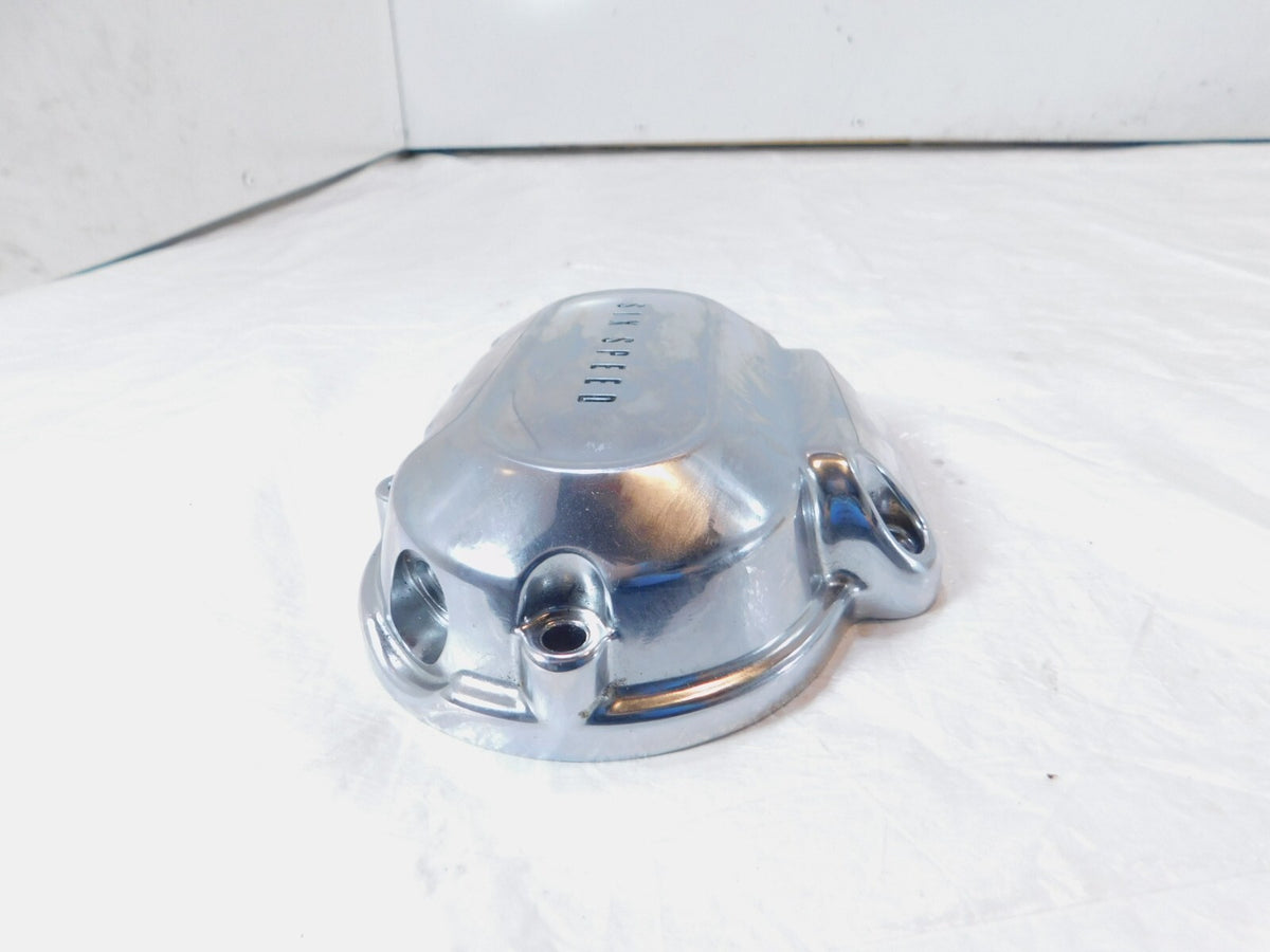 Harley Davidson Dyna & Softail Twin Cam Chrome 6 Speed Transmission Side Cover - C3 Cycle