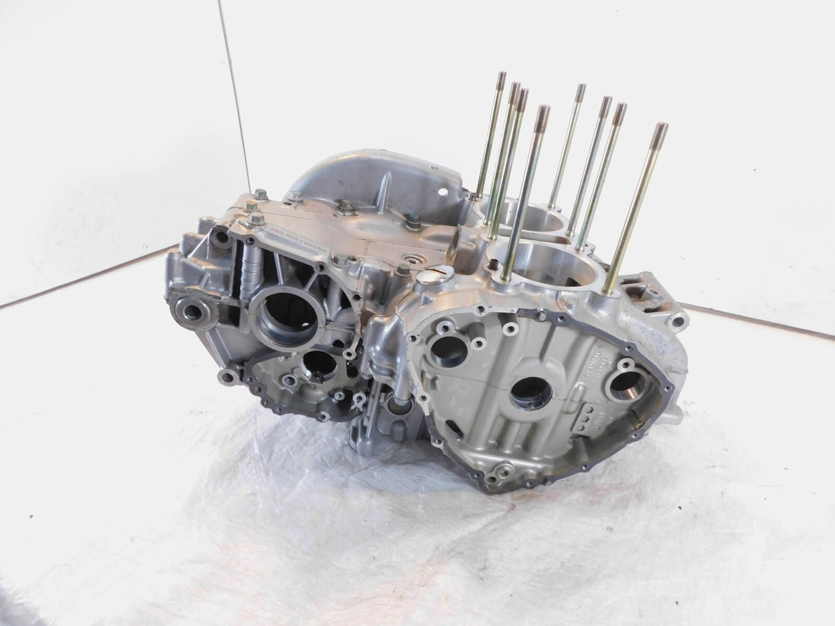 2001-2008 Triumph America Silver Engine Motor Block Crankcase Cases - T1161132 - C3 Cycle