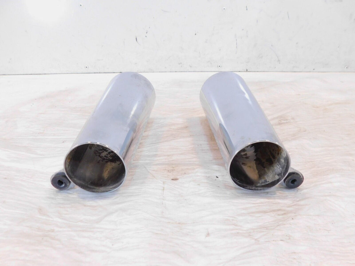 Kawasaki VN1500 Vulcan 1500 Classic Nomad Fi Front Fork Shield Cover Guards - C3 Cycle