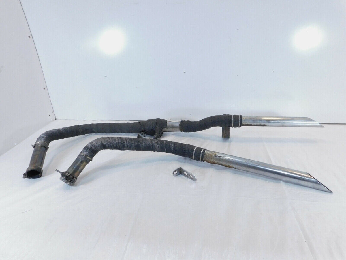 1982-1985 Harley Davidson Sportster XLH Ironhead 1000 Exhaust Drag Pipe System - C3 Cycle