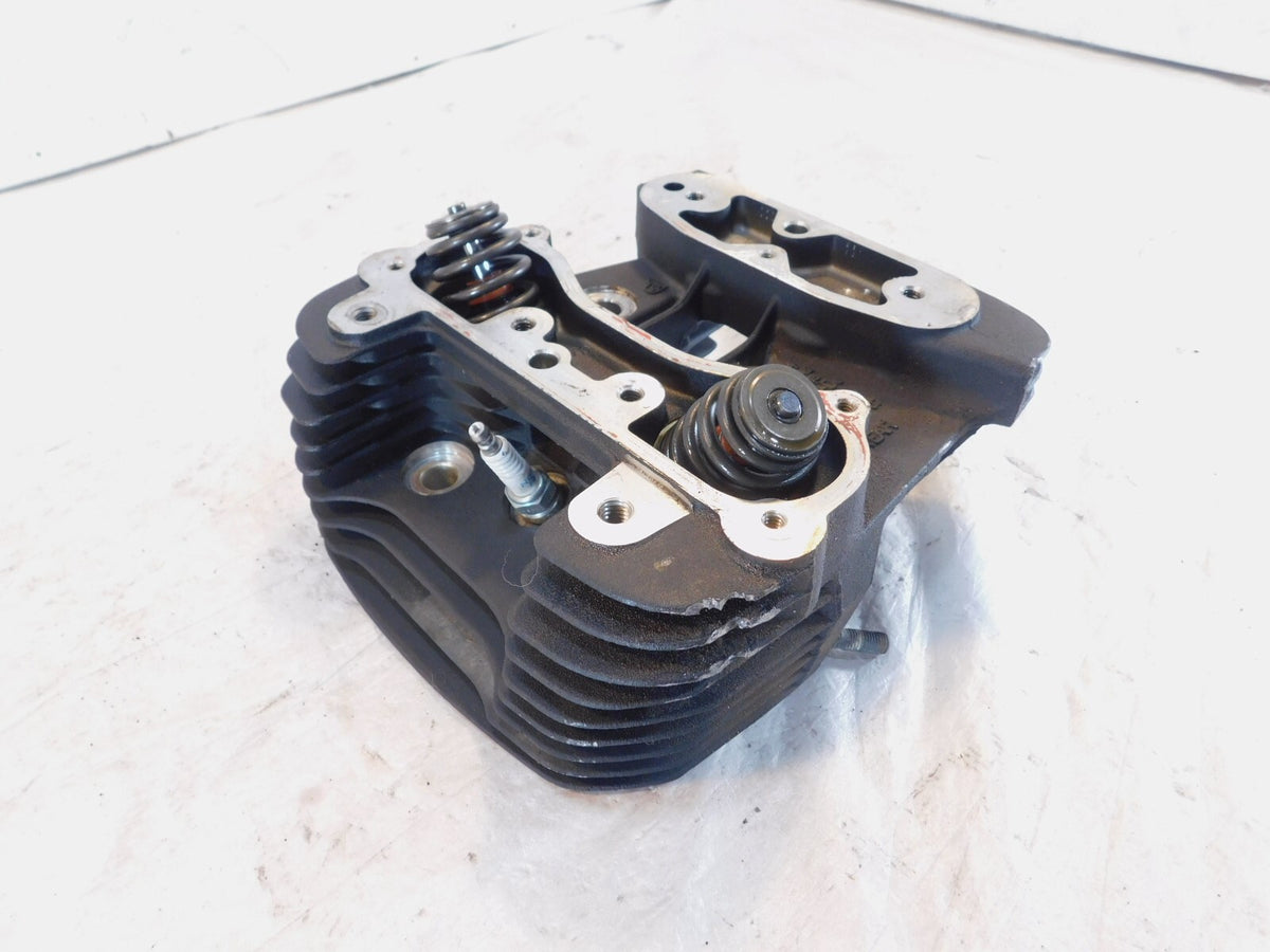 09-10 Buell XB XB12 Firebolt Lighting Ulysses Black Rear Cylinder Head w/ Valves - C3 Cycle