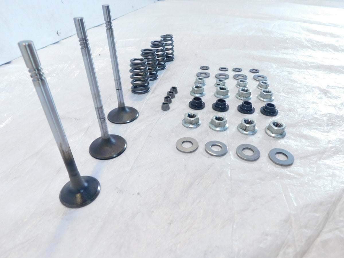 Victory Vision Kingpin & Vegas Exhaust & Intake Valves w/ Retainers & Springs - C3 Cycle