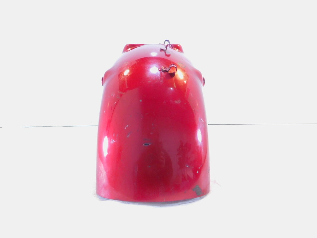 1992-1994 Honda VT1100 Shadow 1100 Red & Black Rear Wheel Mudguard Cover Fender - C3 Cycle