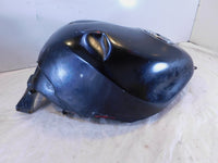 91-92 Kawasaki Ninja ZX6 ZX600D Black Gas Petrol Fuel Tank Cell Reservoir-No Key - C3 Cycle