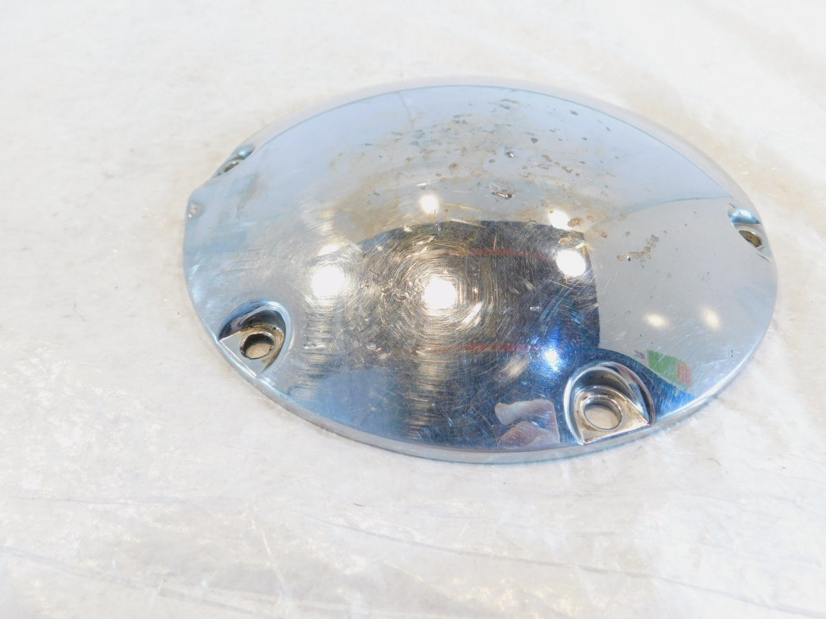 Harley Sportster 883 1200 Motor Chrome Clutch Inspection Derby Cover 34742-04 - C3 Cycle