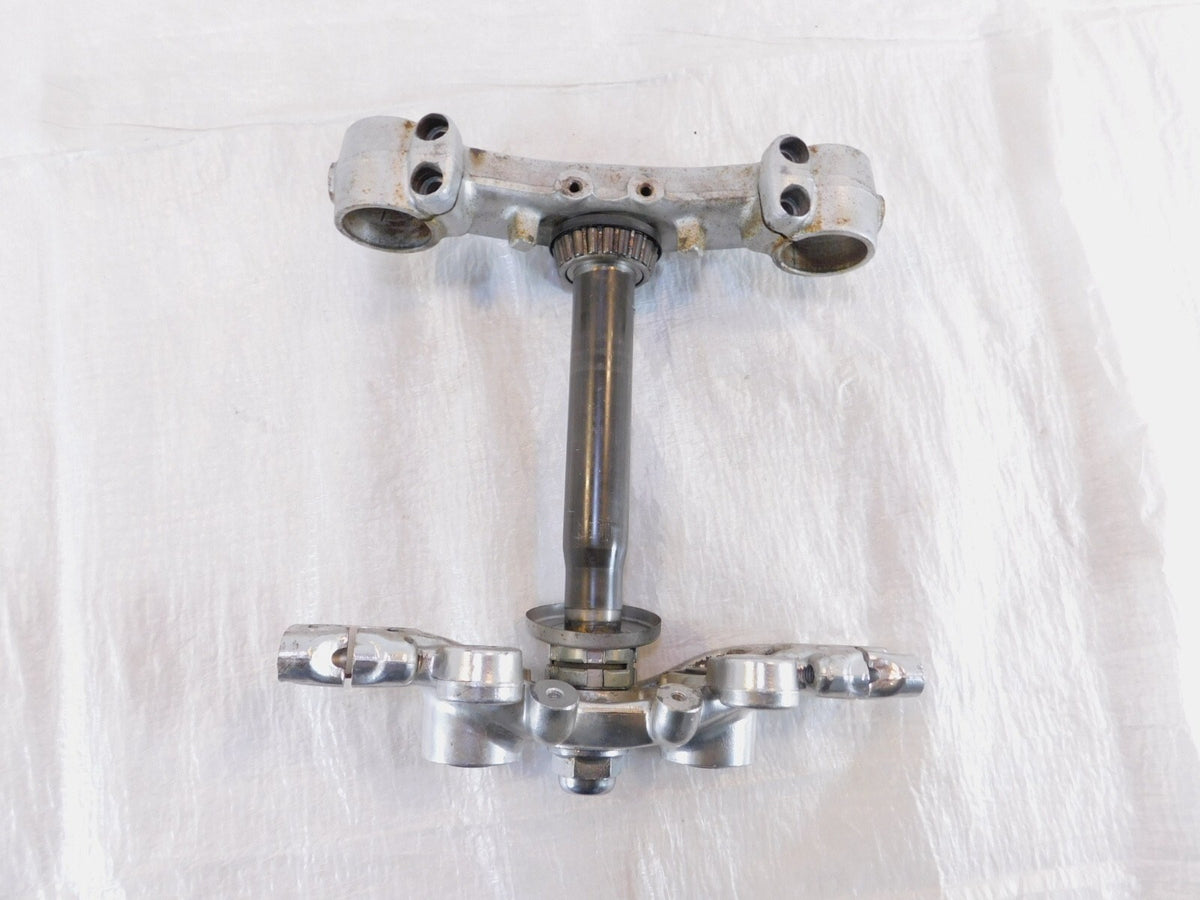 1984-1999 Yamaha Virago 750 700 1000 1100 Front Fork Steering Stem Triple Trees - C3 Cycle