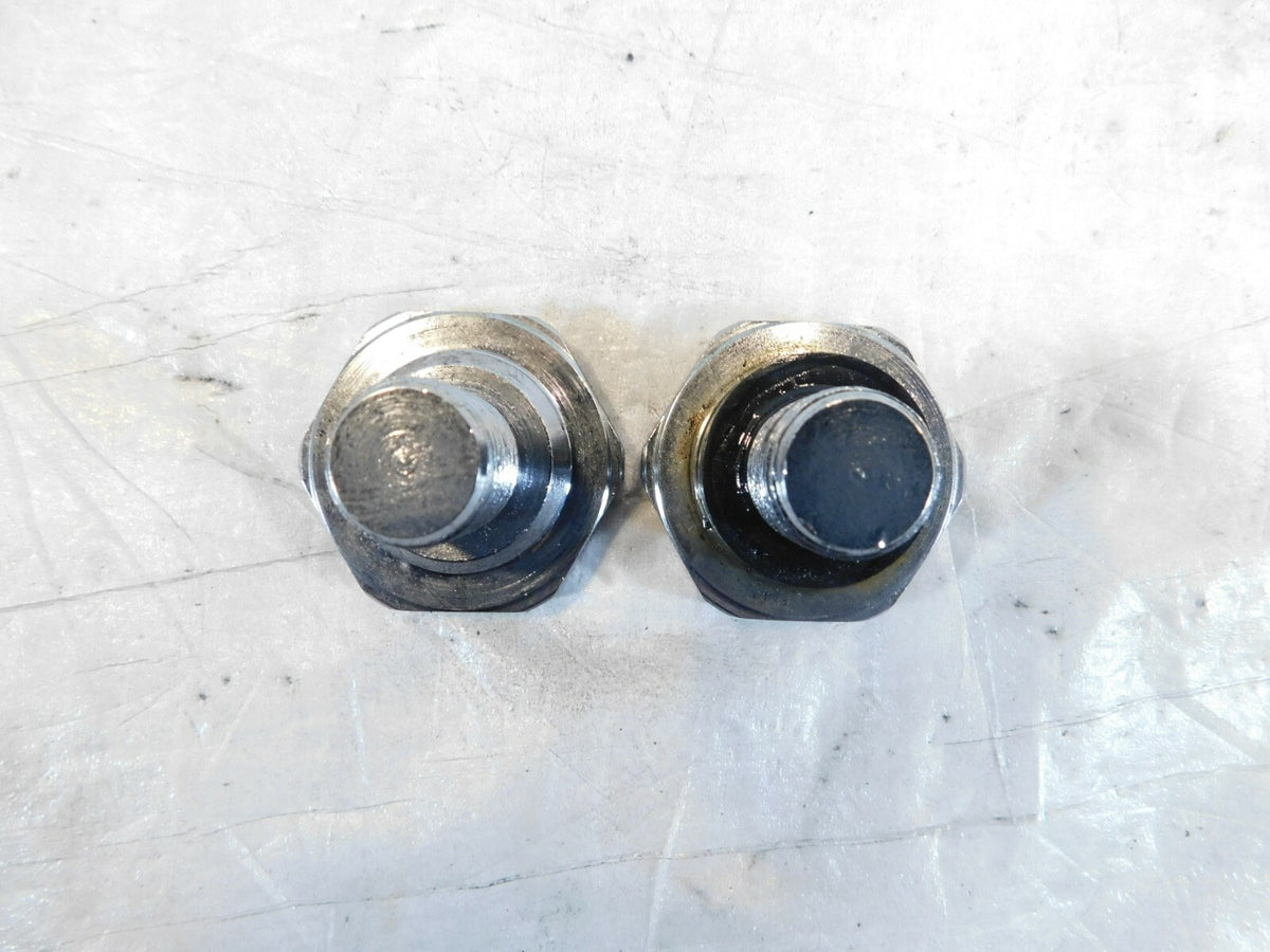 01 2001 02 2002 & 03 2003 Indian Gilroy Spirit Front Fork Tube End Plug Caps - C3 Cycle