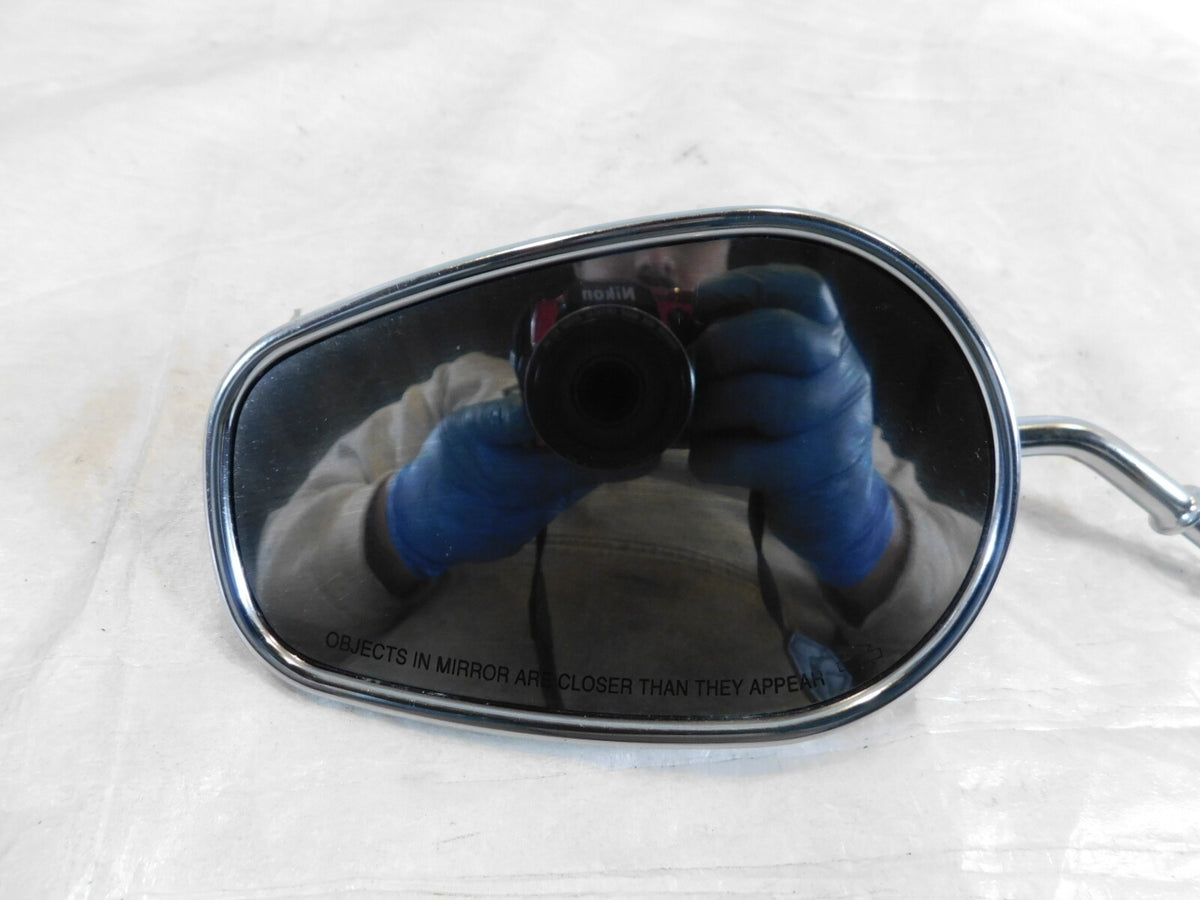 Harley Dyna Sportster Softail FXR & Sportster Front Left Chrome Rear View Mirror
