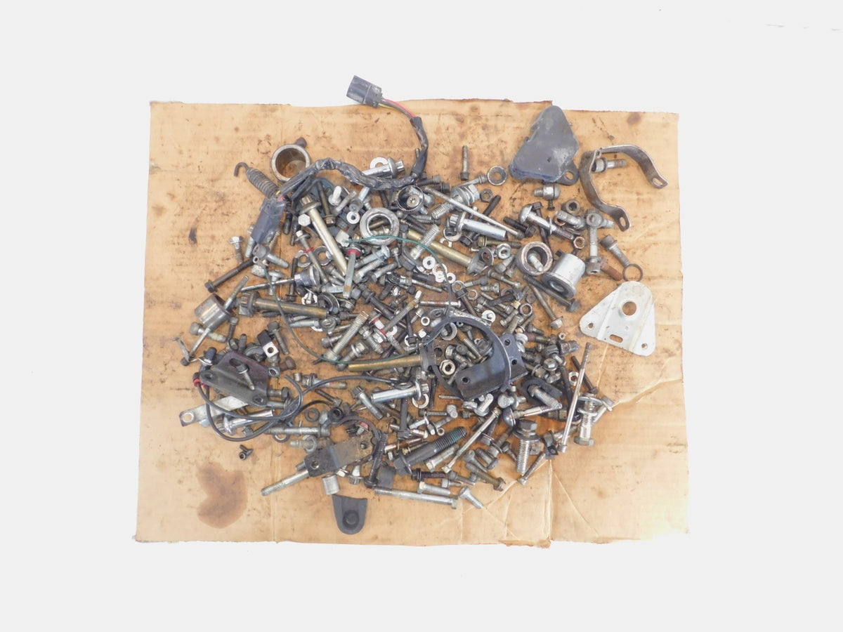 2012 12 Harley Davidson Road Glide Custom FLTRX Nut Bolt Bracket Box Parts Lot - C3 Cycle