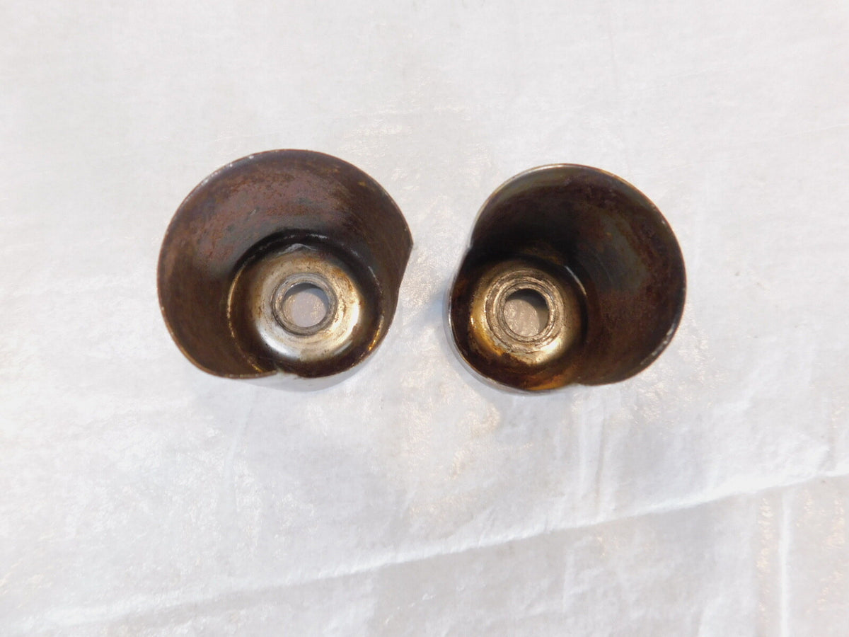 Pair Harley Davidson Sportster 883 1200 Shock Absorber Mount Bolt Covers - C3 Cycle